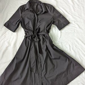 EUC Black Lauren Ralph Lauren Shirtdress- size 16